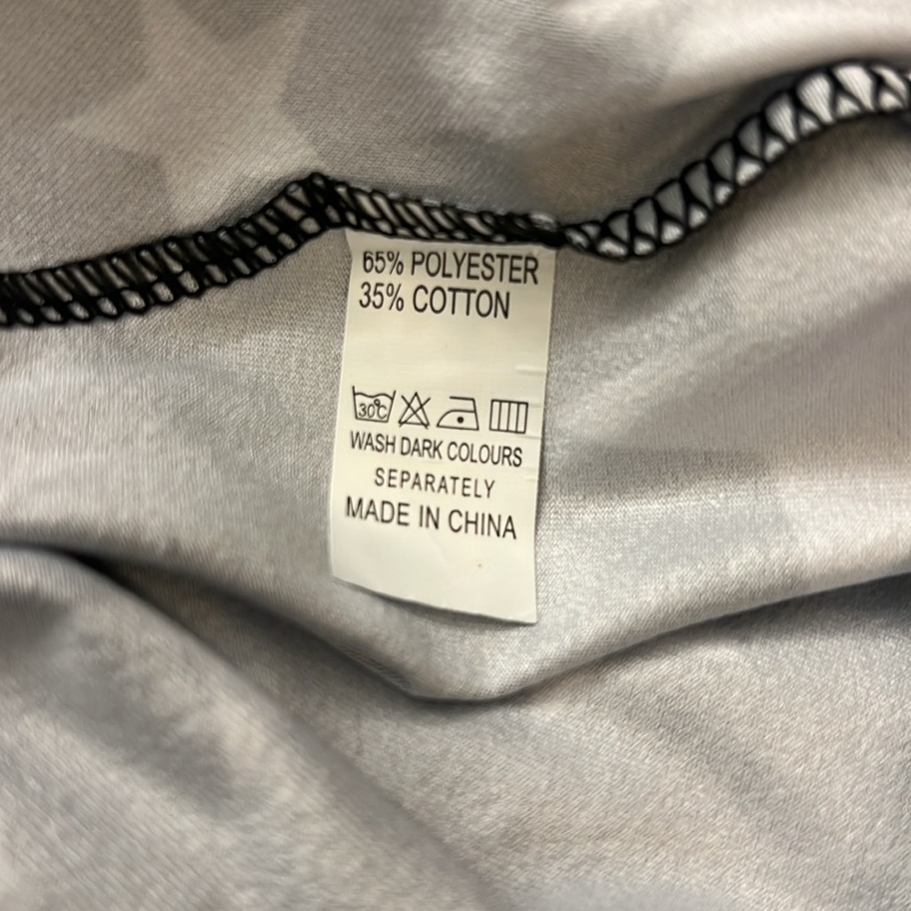 Stars Cotton Blend Dress by Unknown Name, Sz. L. - Picture 6 of 7